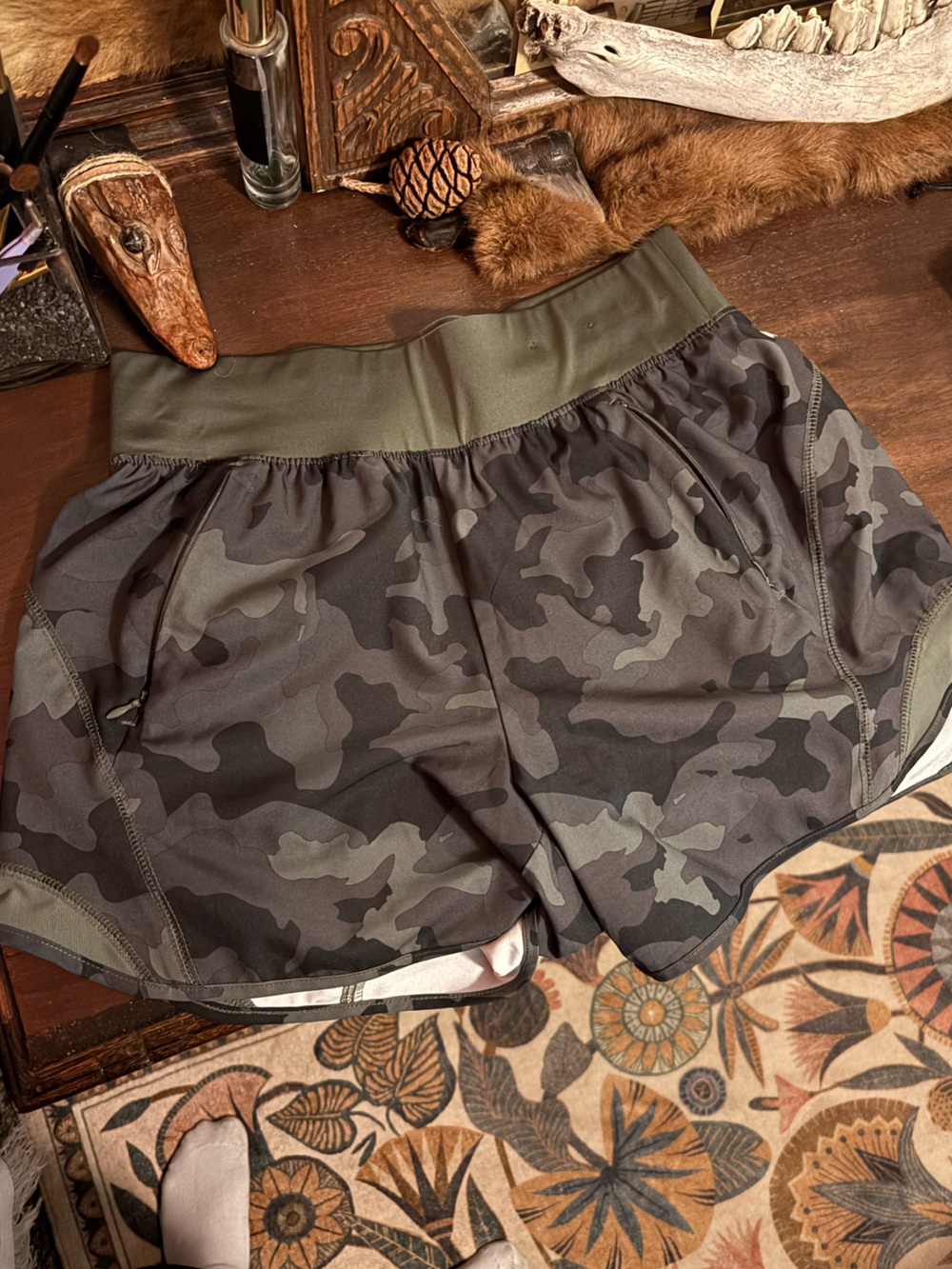 Camo Running Shorts